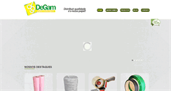 Desktop Screenshot of degam.com.br